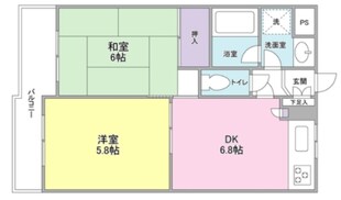 エスポワール与野の物件間取画像